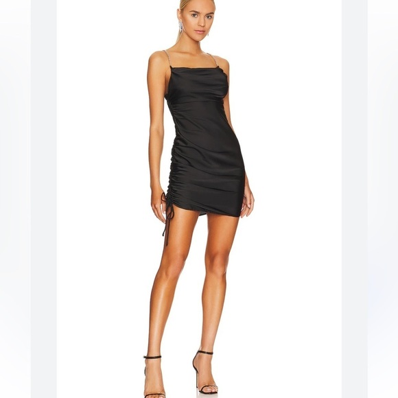 Astr Tricia Dress Black Revolve size small - Picture 3 of 6